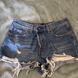 Levi's Shorts Cutoff Levi High-Waisted Shorts